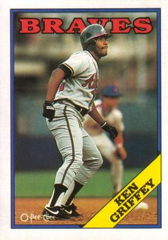 1988 O-Pee-Chee Baseball Cards 255     Ken Griffey